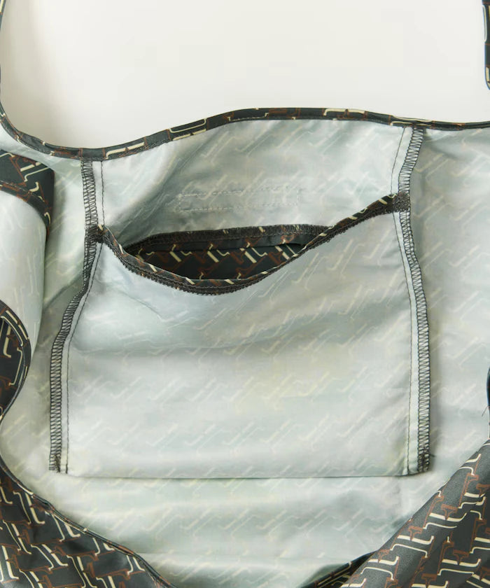All-over Monogram Print Large Size Market Bag