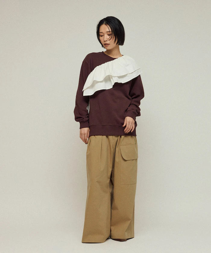 Organic Cotton Multiway Color Sweat / French Terry Sweat / Set Item
