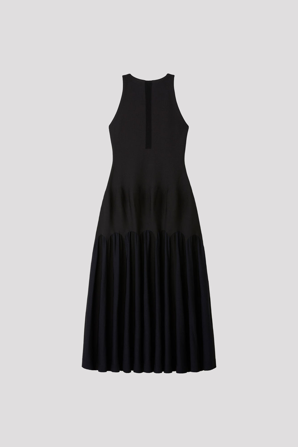 ARCHED SLEEVELESS DRESS