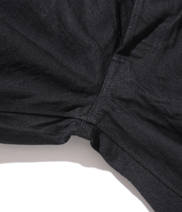 13oz. Black Denim Type-III (Slim Fit)
