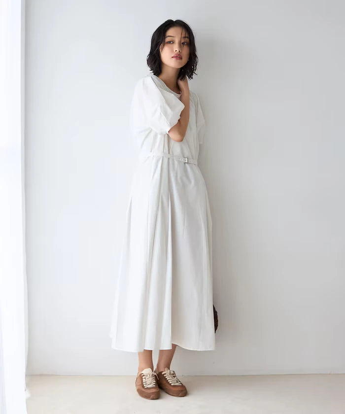 Balloon Sleeve 2WAY Dress / 5 Minute Sleeve