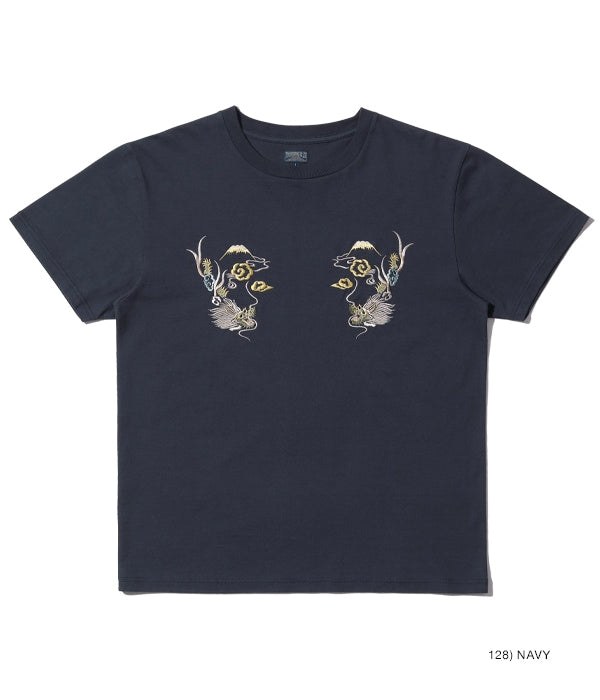 SUKA T-SHIRT EMBROIDERED “JAPAN MAP”