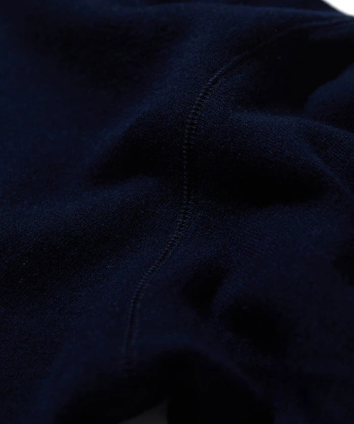 Wool Cotton Loop Back Sweat Hoodie