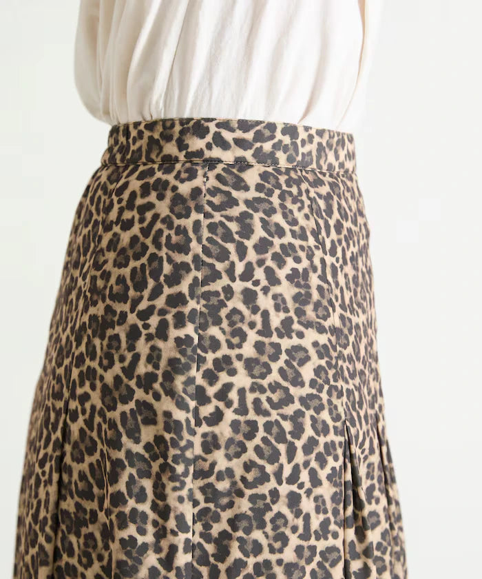 Double-Tuck Long Skirt