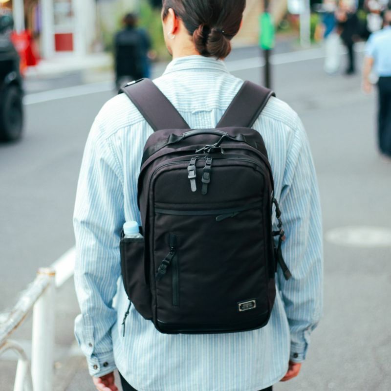 EXCLUSIVE BALLISTIC NYLON DAY PACK/BLACK