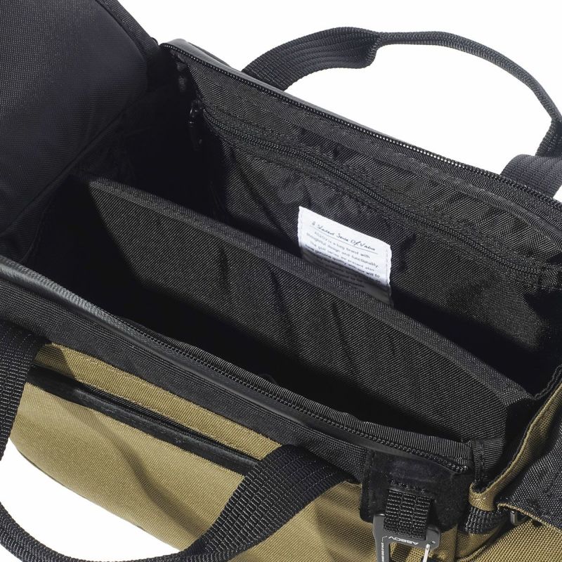 CORDURA FINE TEX SHOULDER BAG GOLFSERIES / KHAKI
