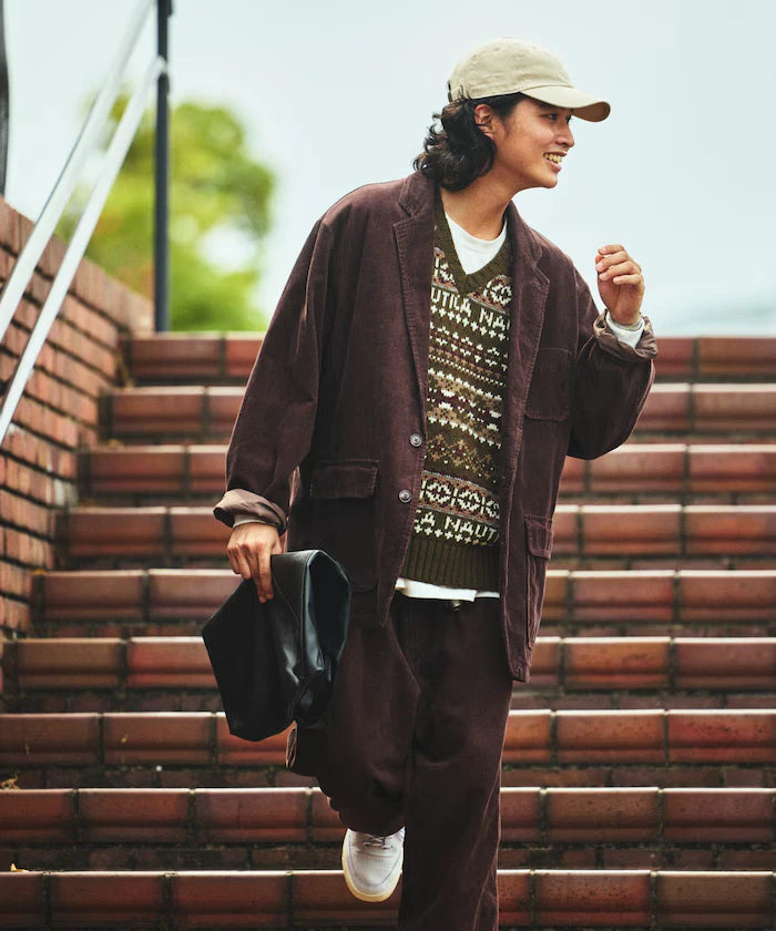 Triangle Leather Marche Bag