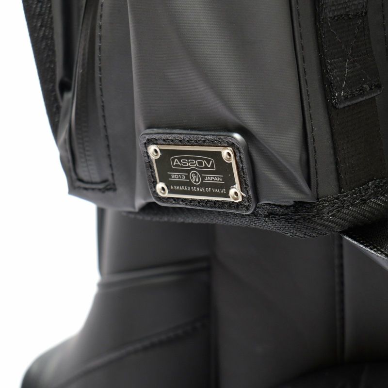 NYLON POLYCA CADDY BAG BLACK