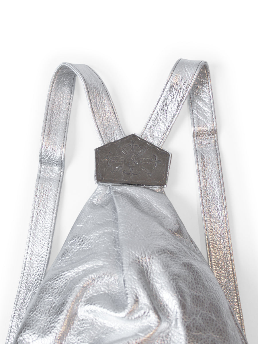 Holographic Leather Harvey Medicine Backpack