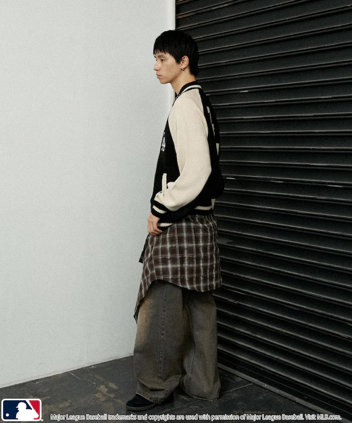 Custom ZIP KNIT CARDIGAN
