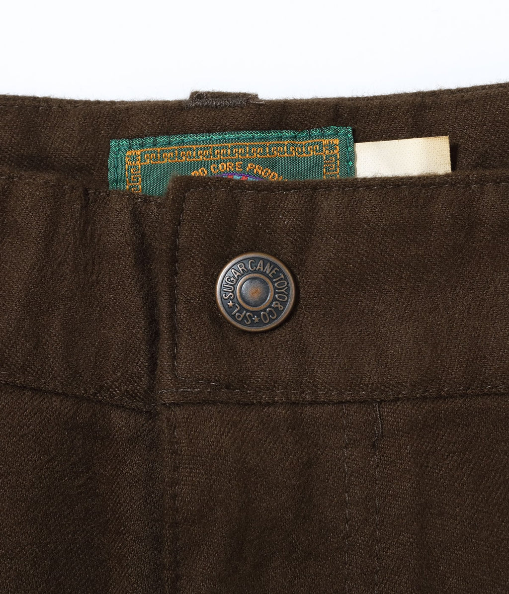 MODUCT DOUBLE-SIDED BLUSHED FLANNEL DOUBLE KNEE WORK PANTS
