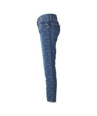 Snake Loop Skinny Denim Pants