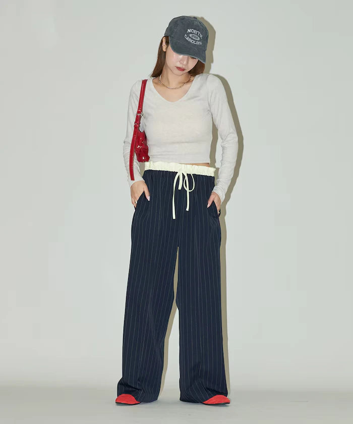 West Shearing Panel Easy Slacks Pants Limited Edition