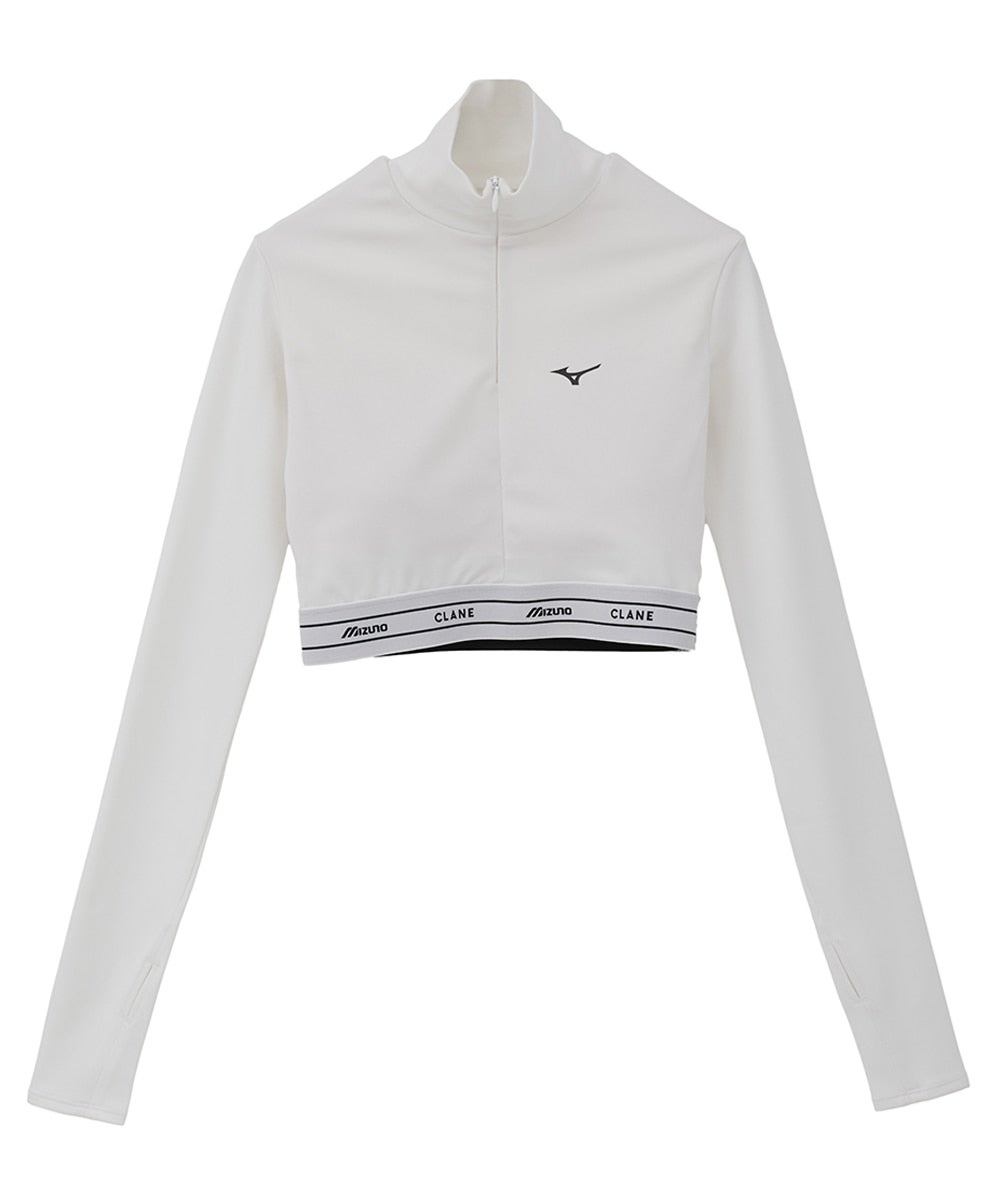 CLANE&times;MIZUNO HALF ZIP LONG SLEEVE TOPS