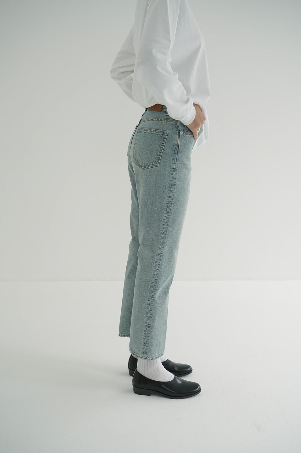 RING DENIM PANTS