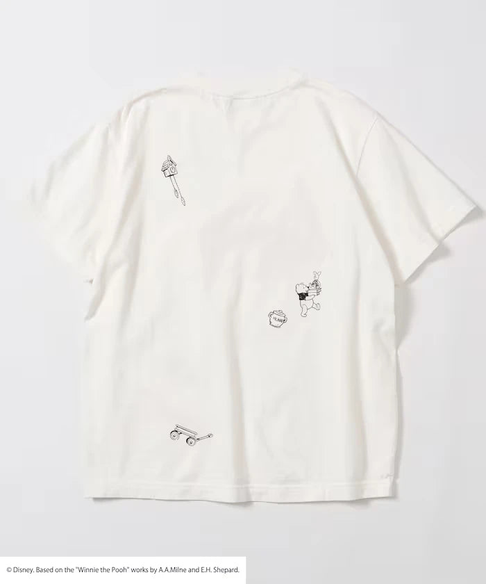 Winnie-the-Pooh Message Print T-Shirt