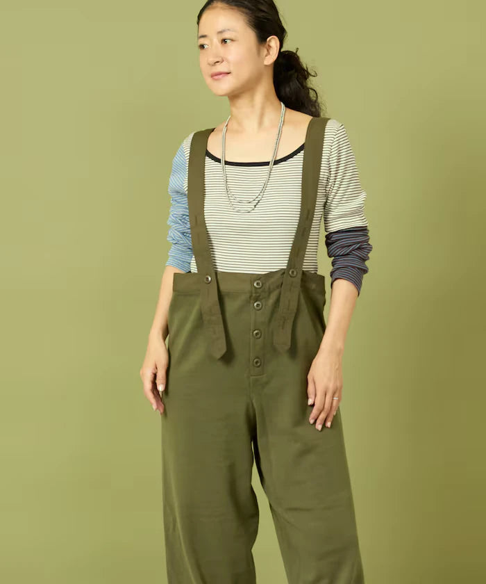 Knit Military Overalls