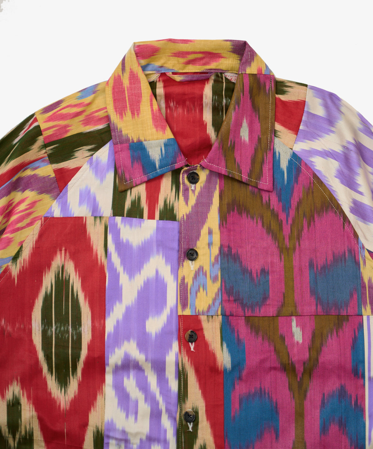 big pocket overshirt thai silk five