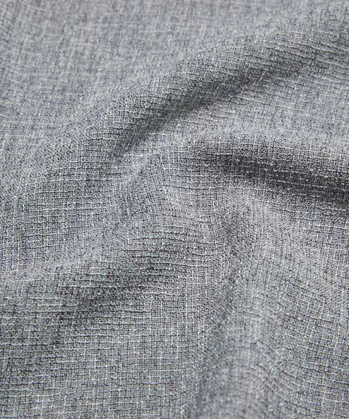 Dry Touch Summer Tweed Short Sleeve Crew Neck