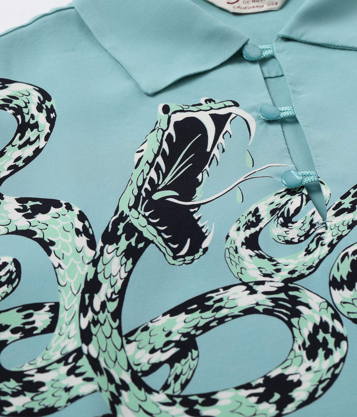 HIGH DENSITY RAYON PULLOVER SHIRT “RATTLE SNAKE”
