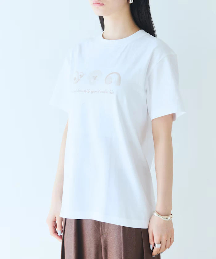 Comfortable Shell Print Crew Neck T-Shirt