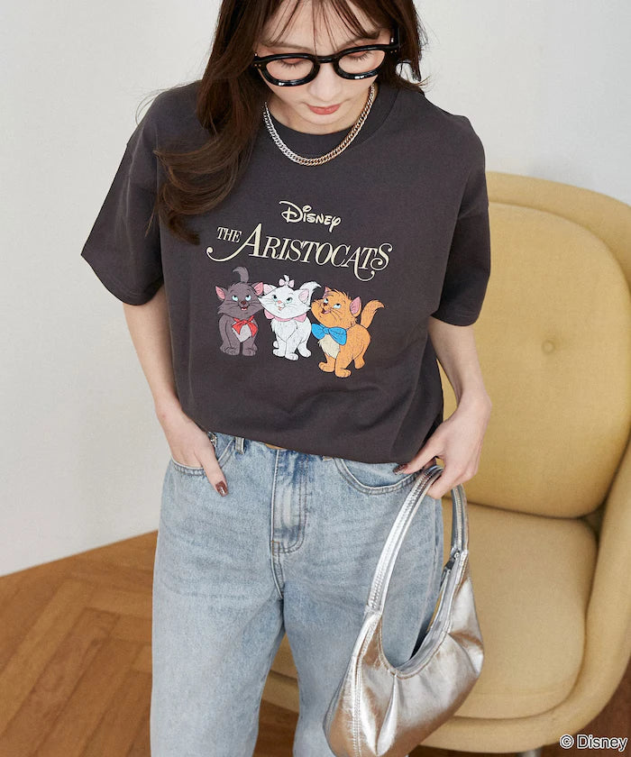 Disney Marie/Disney Marie/Print T-Shirt Limited Edition