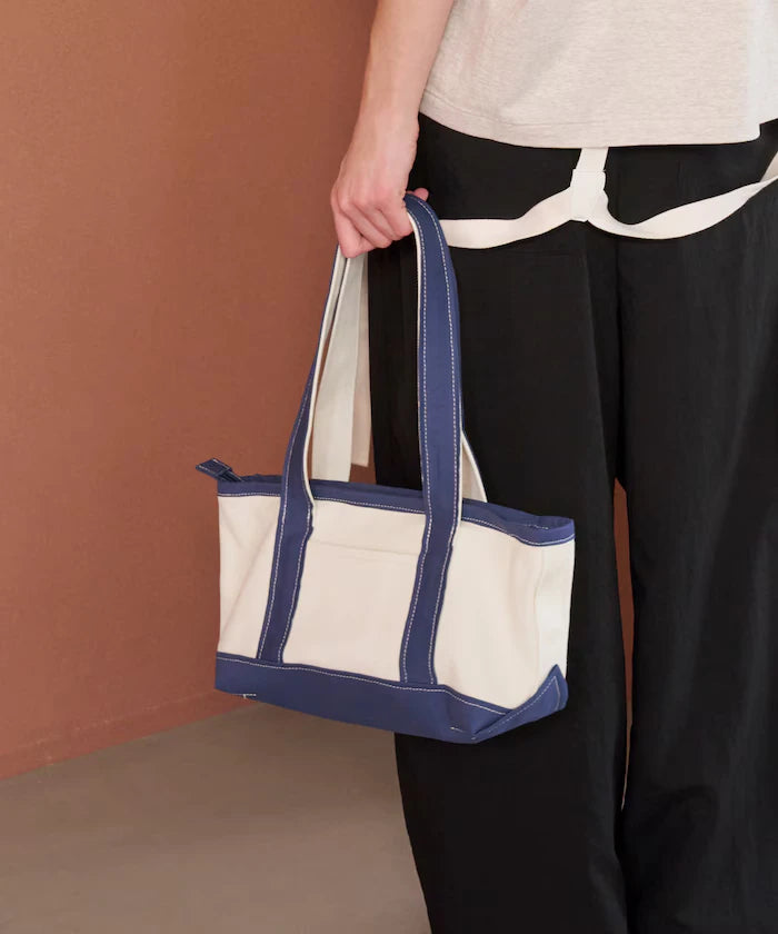 Wide Canvas Tote Bag
