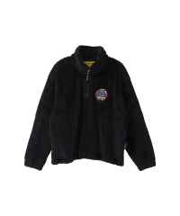 BURNING SOUNDS Patch Half Zip Sweat