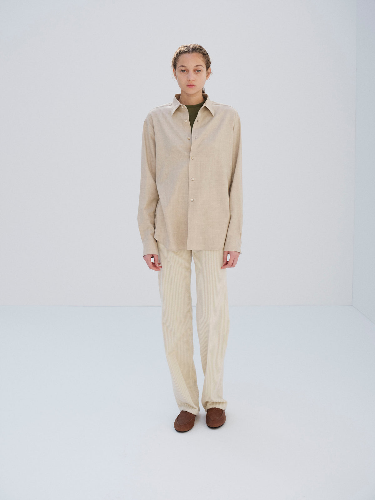 SUPER LIGHT WOOL SHIRT