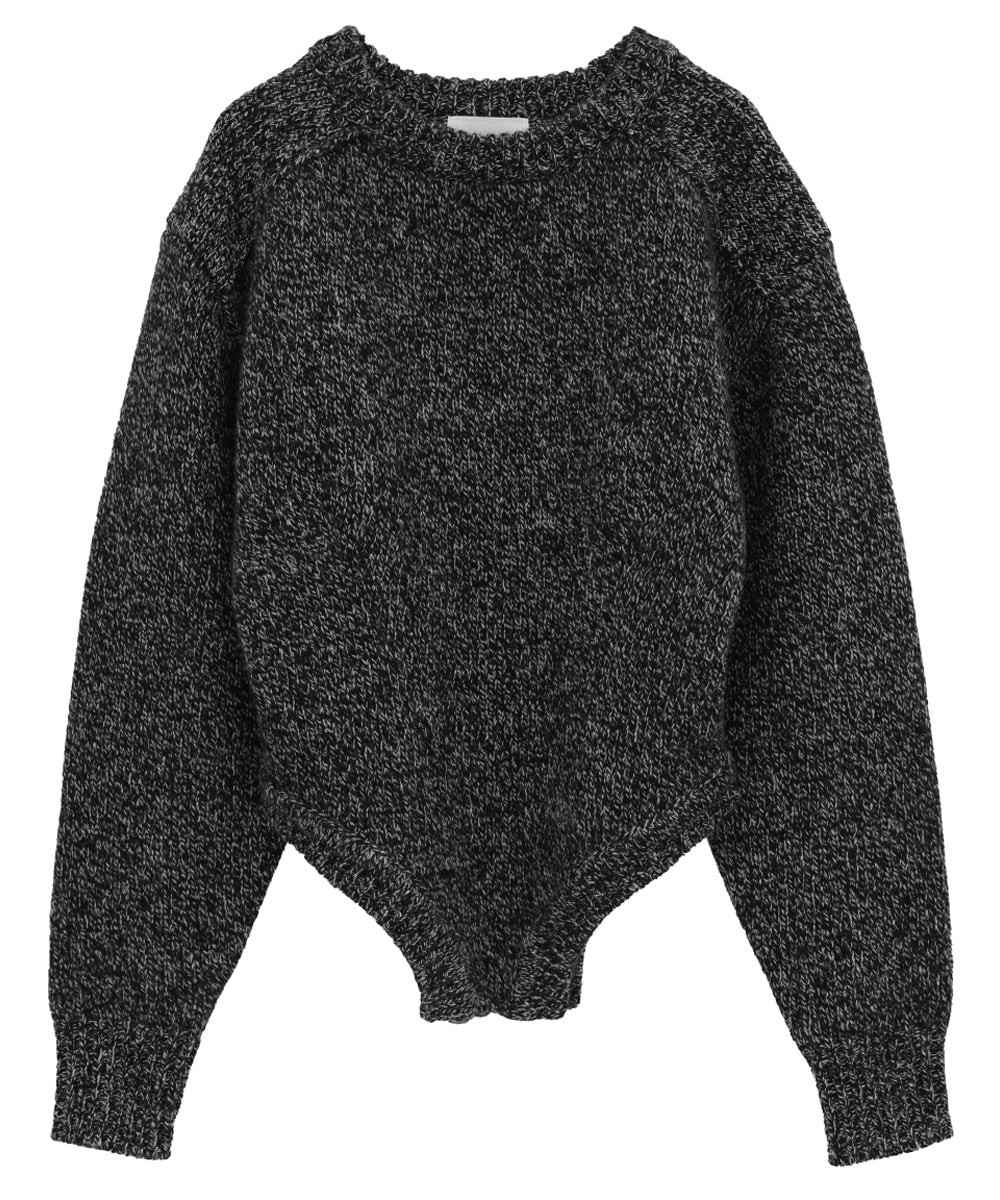 LOW GAUGE BODYSUIT KNIT TOPS