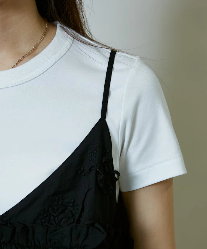 Floral Embroidery Detail Camisole Bustier Limited Edition
