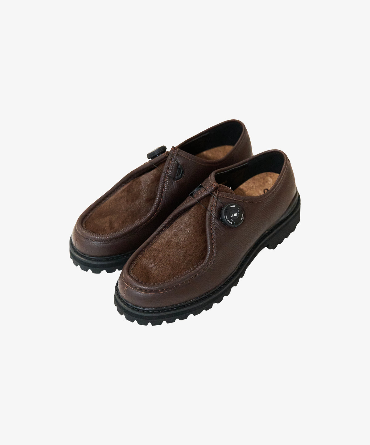chaussure de marche brown ponyhair