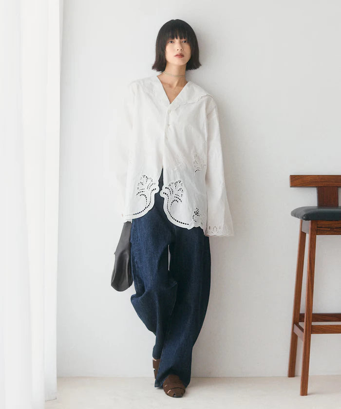 Cutwork Embroidery Blouse