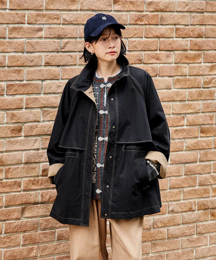 Multiway Boa Vest Coat
