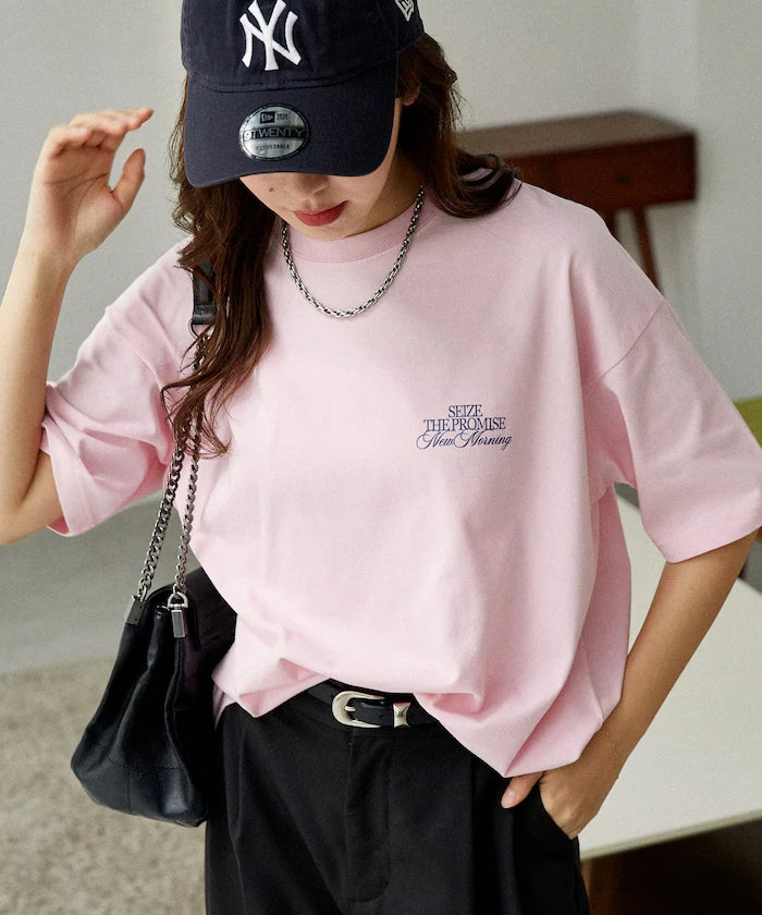 <Functional Material> PROMISE Cat Print T-Shirt Limited Release