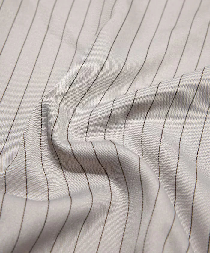 Spindle Stripe Short Sleeve Shirt / Compatible with Setup