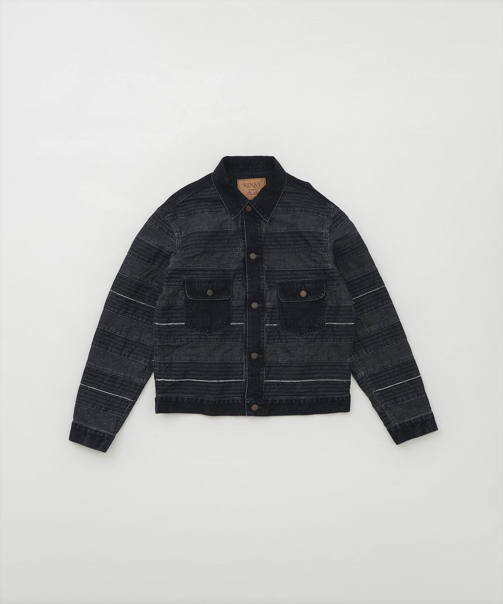 HYSTERIC BOOTLEG/Scratch Denim Jacket