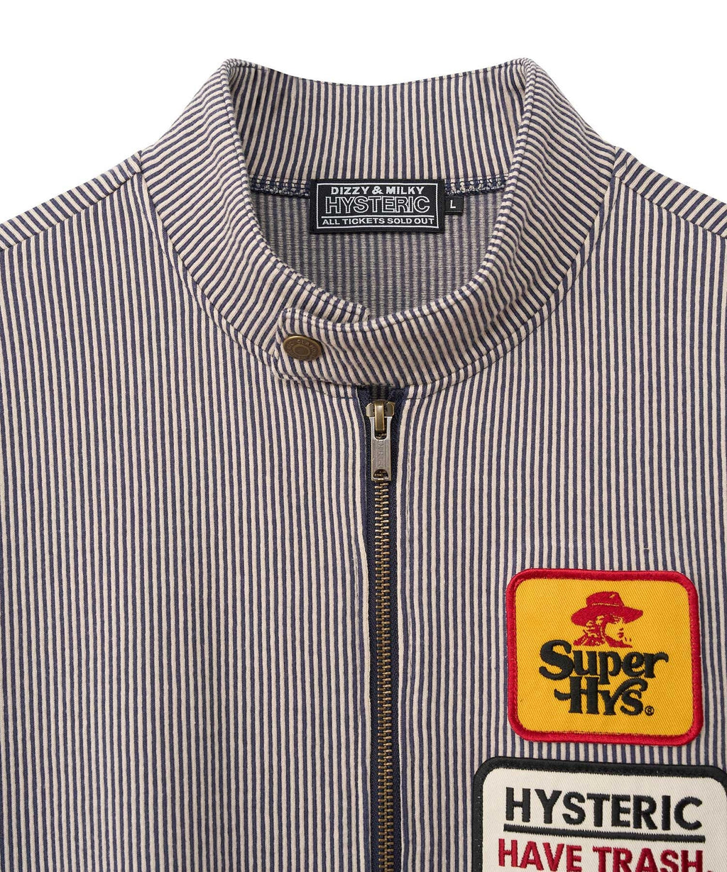 SUPER HYS Patch Track Jacket