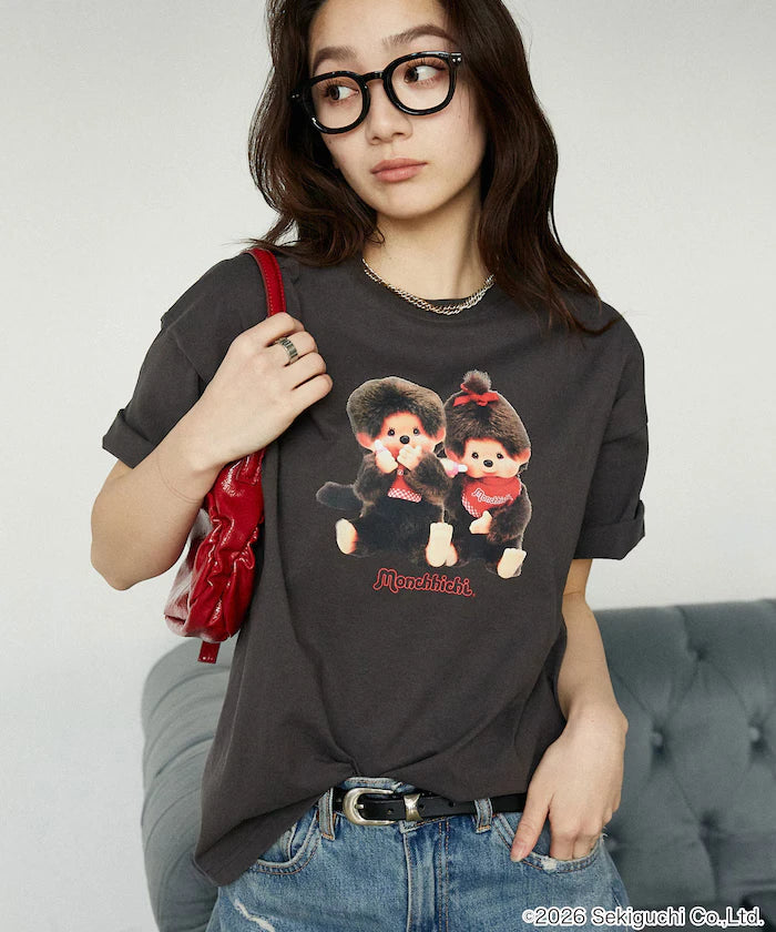 Monchhichi Front Print T-Shirt Limited Edition
