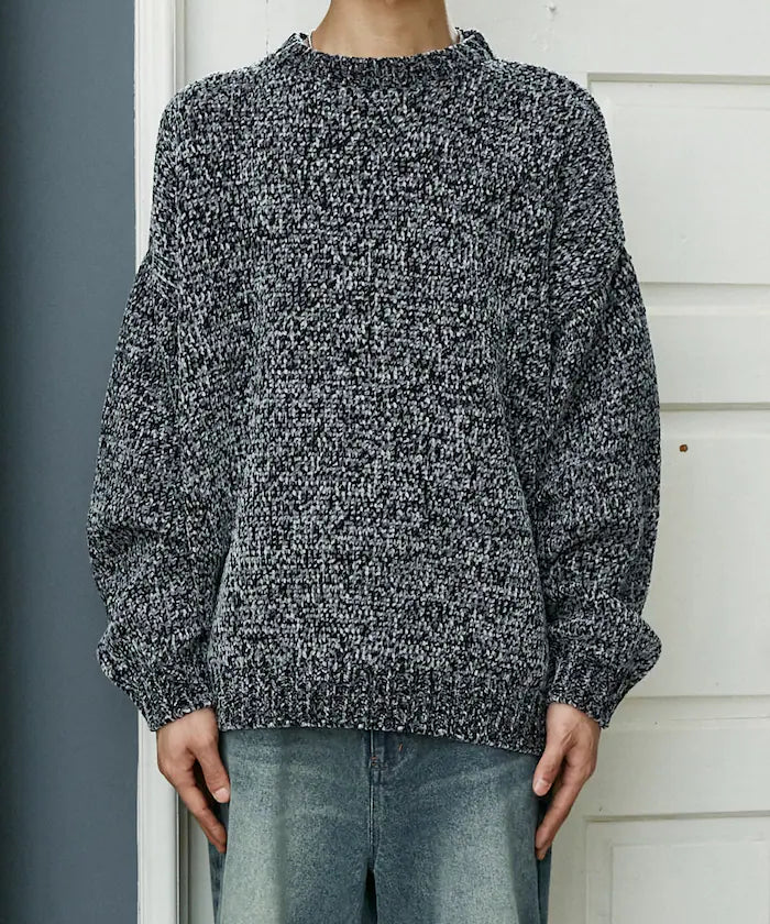 Mall Yarn Crew Neck Knit 【Limited Edition】