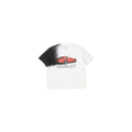 EXHAUST STAINED T-SHIRT : WHITE