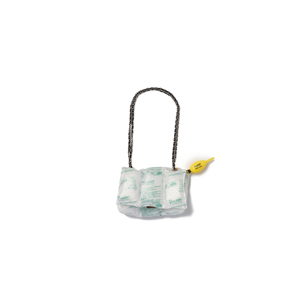 AIR PILLOW CHAIN SHOULDER BAG