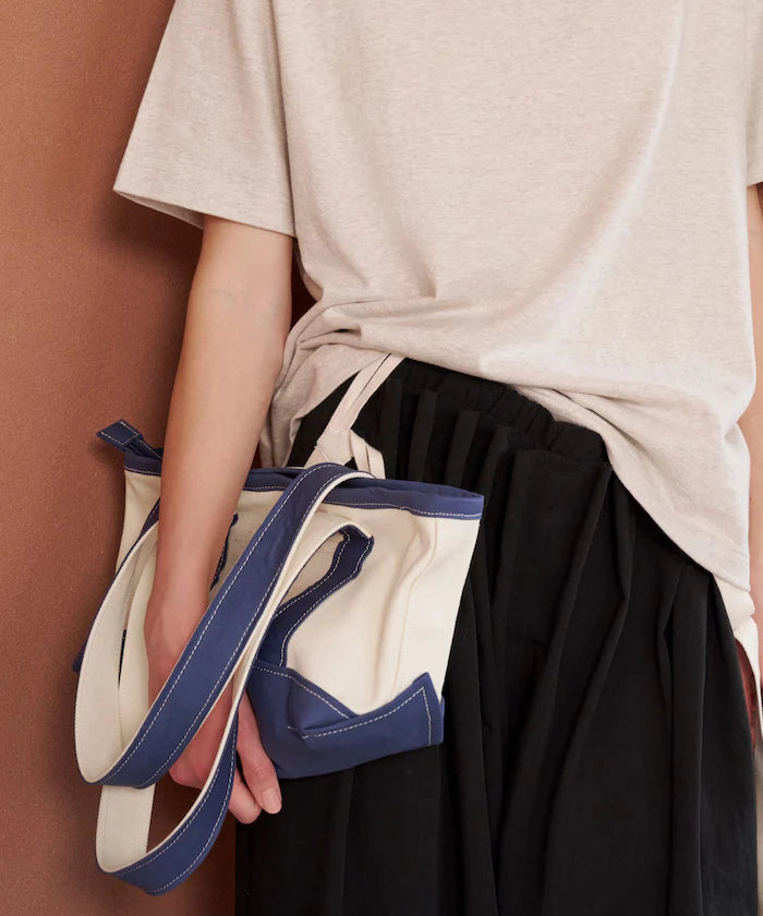 Wide Canvas Tote Bag