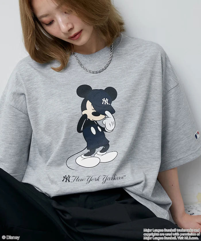 MLB/MICKEY MOUSE/Exclusive Print T-Shirt Limited Release
