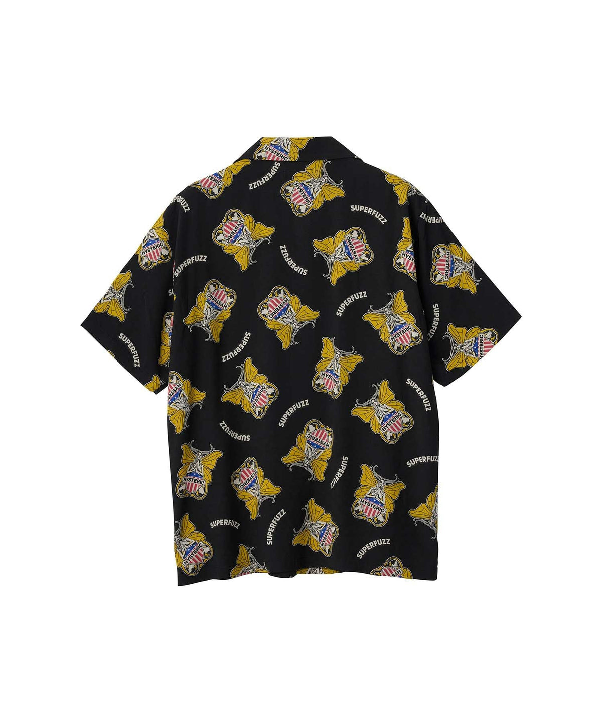 Levitated Girl Open Collar Shirt