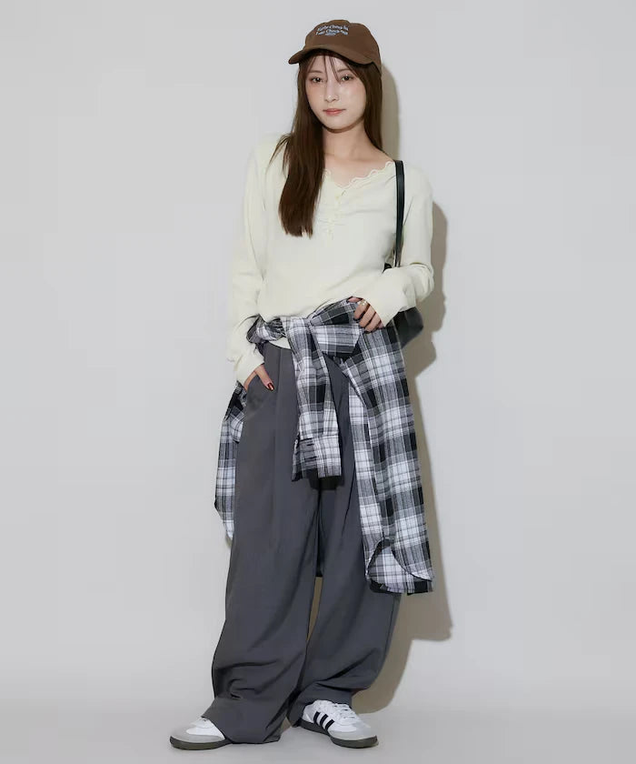 LOVE POP STUDIO Easy Slacks Pants Limited Edition