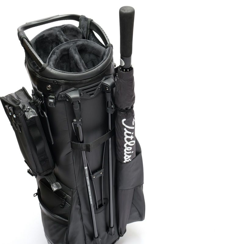NYLON POLYCA CADDY BAG BLACK