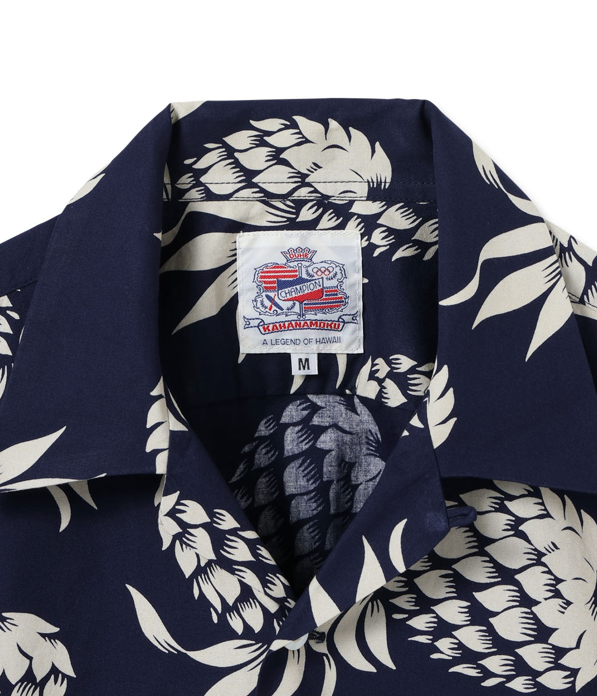 Duke Kahanamoku Cotton Hawaiian Shirt "Duke's Pineapple"