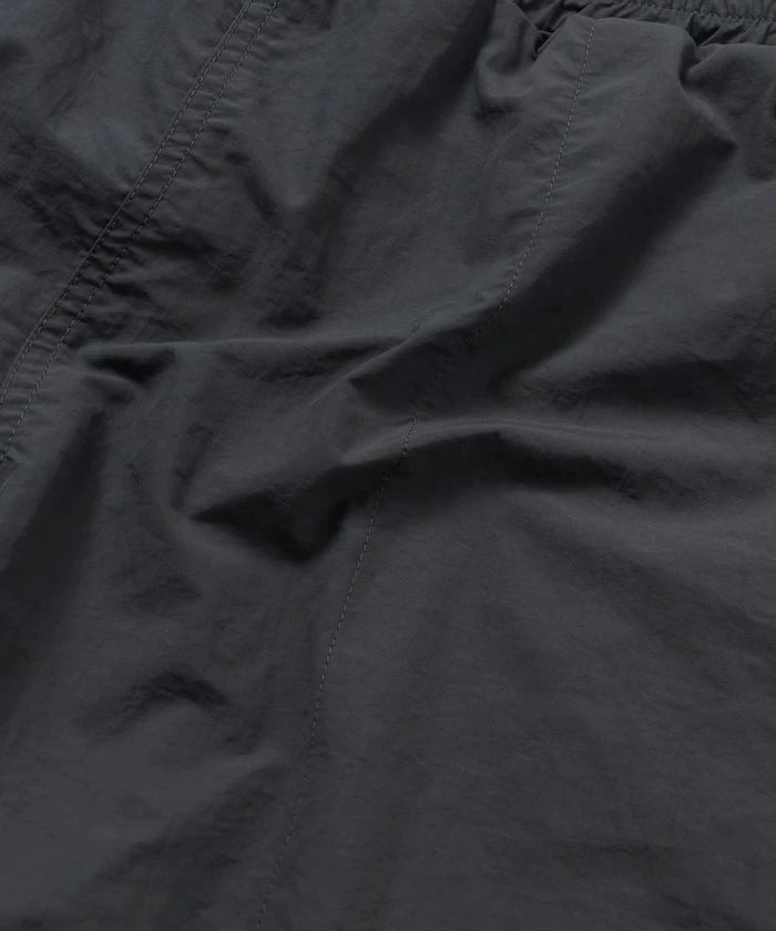 Nylon Sleek Water Length Baggy Shorts