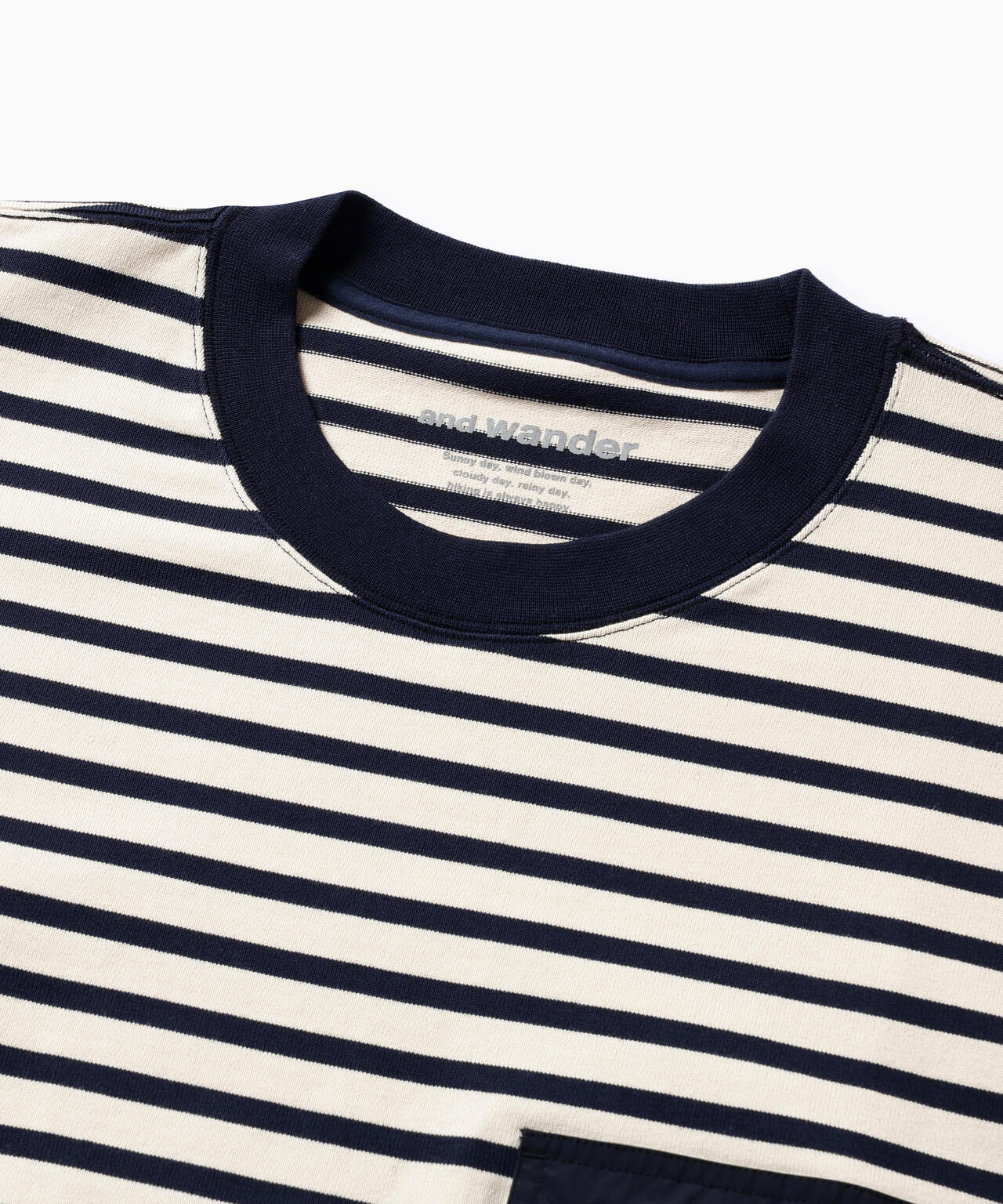 stripe pocket HS T (M)